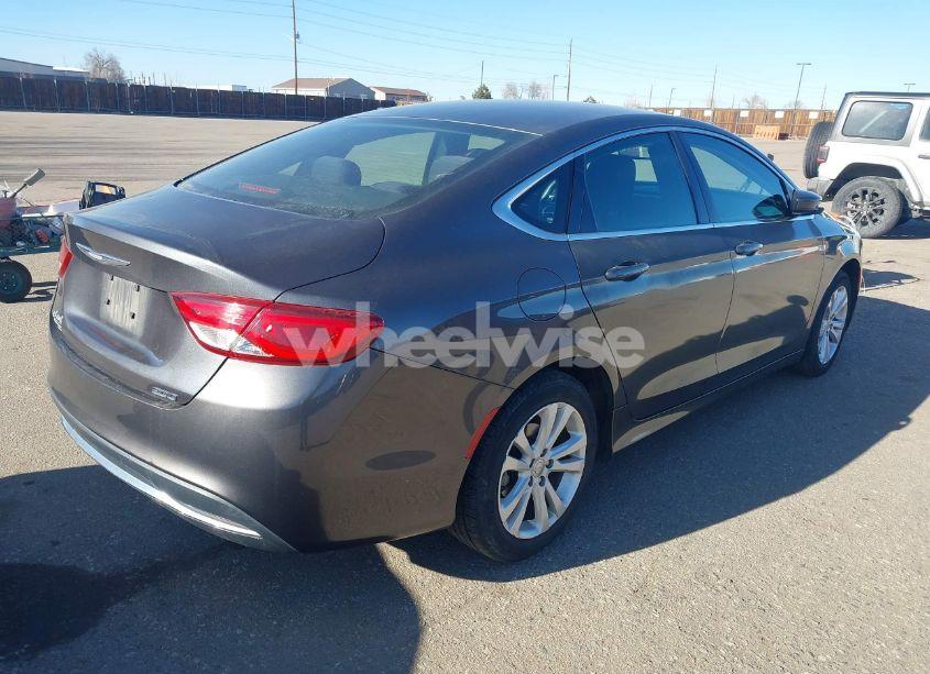 Photo 4 of 2015 Chrysler 200 LIMITED (VIN 1C3CCCAB3FN621819)