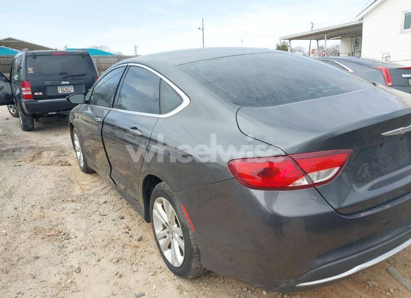 Photo 3 of 2015 Chrysler 200 LIMITED (VIN 1C3CCCAB3FN626695)