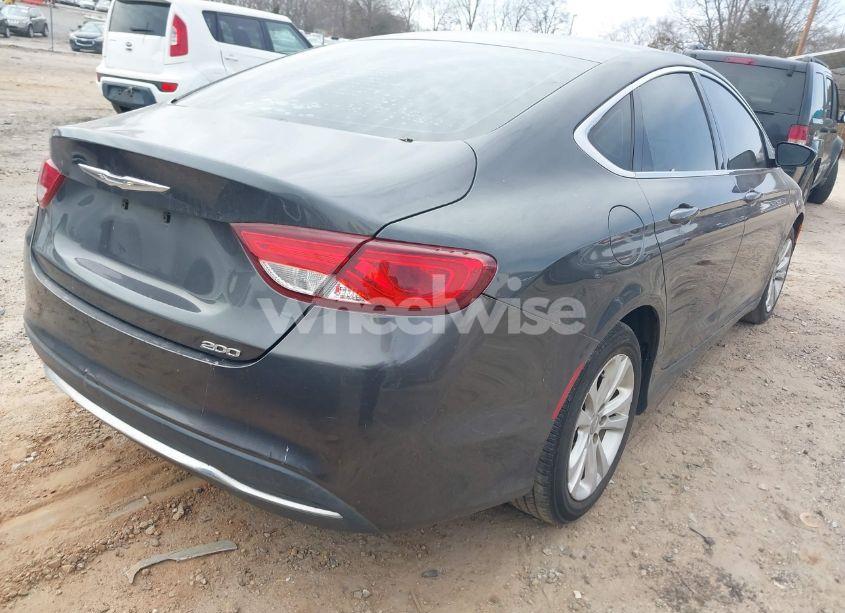 Photo 4 of 2015 Chrysler 200 LIMITED (VIN 1C3CCCAB3FN626695)