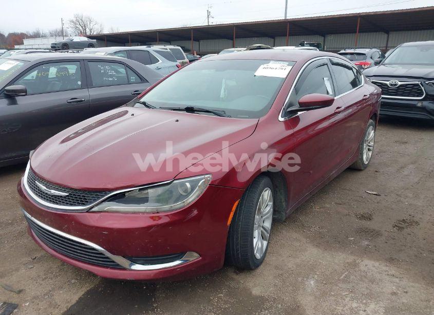 Photo 2 of 2015 Chrysler 200 LIMITED (VIN 1C3CCCAB3FN627653)