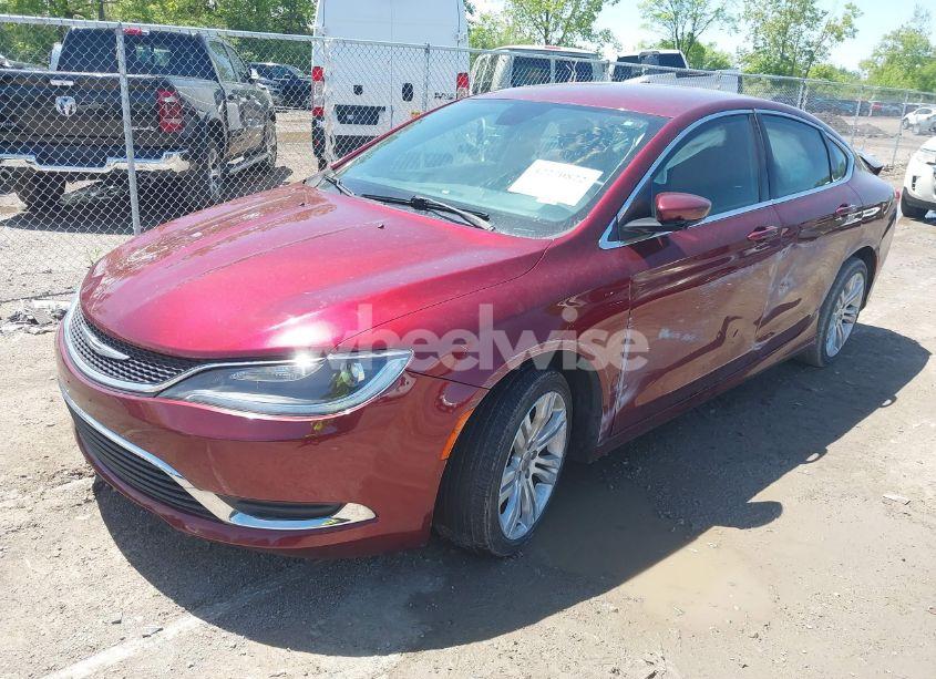 Photo 2 of 2015 Chrysler 200 LIMITED (VIN 1C3CCCAB3FN667358)
