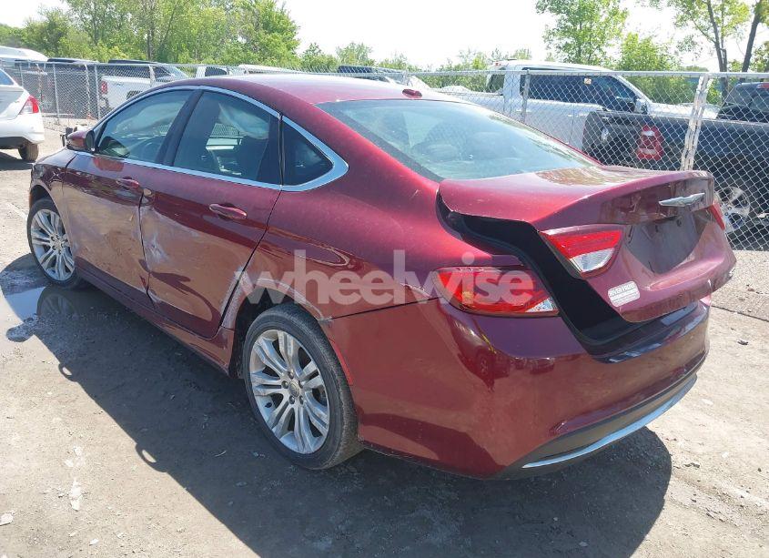 Photo 3 of 2015 Chrysler 200 LIMITED (VIN 1C3CCCAB3FN667358)