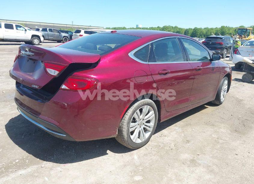Photo 4 of 2015 Chrysler 200 LIMITED (VIN 1C3CCCAB3FN667358)