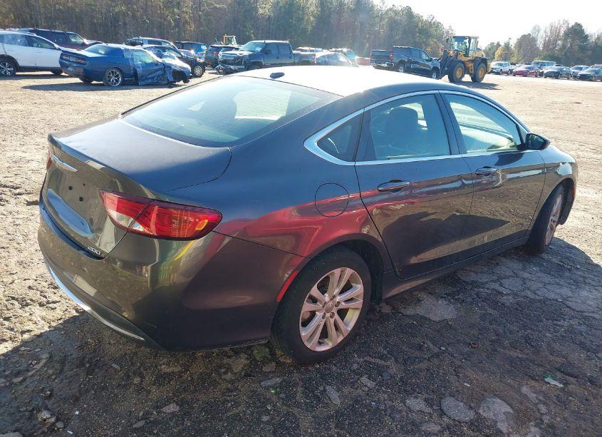 Photo 4 of 2015 Chrysler 200 LIMITED (VIN 1C3CCCAB3FN687089)