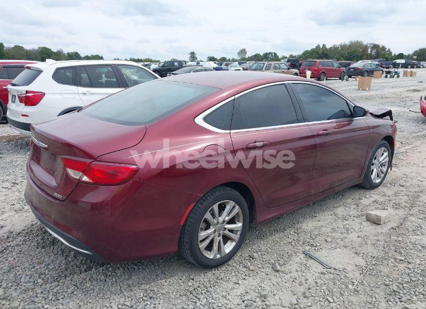 Photo 4 of 2015 Chrysler 200 LIMITED (VIN 1C3CCCAB3FN699114)
