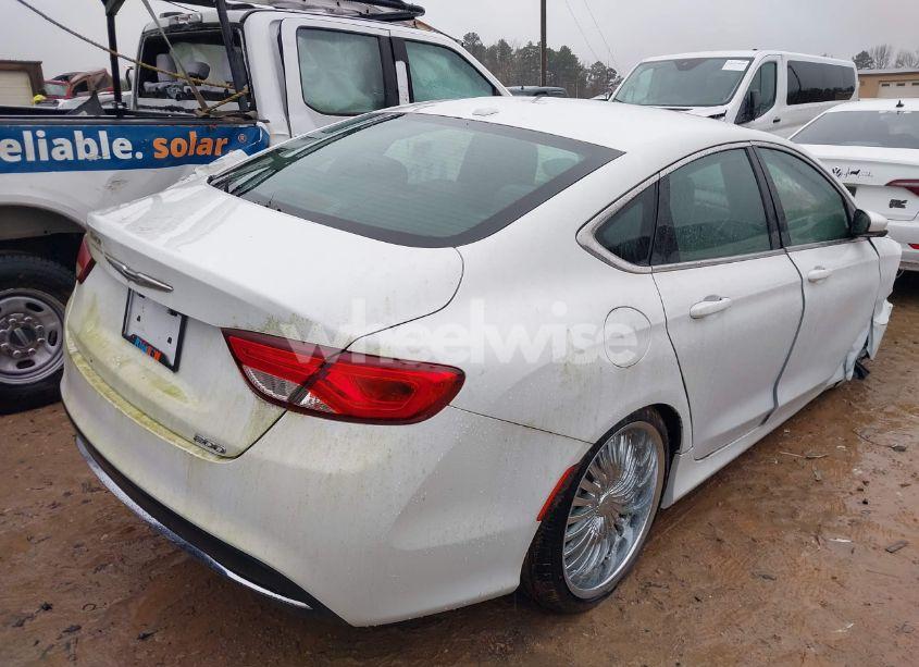 Photo 4 of 2015 Chrysler 200 LIMITED (VIN 1C3CCCAB3FN709169)