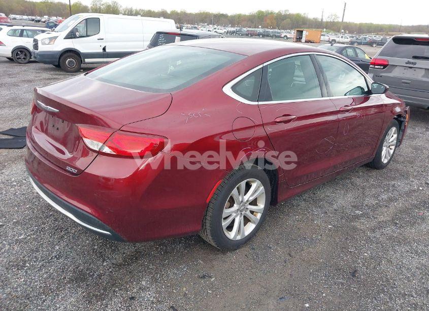 Photo 4 of 2015 Chrysler 200 LIMITED (VIN 1C3CCCAB3FN716929)