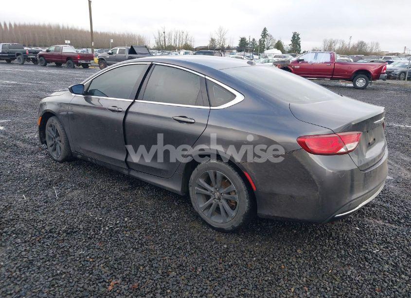 Photo 3 of 2015 Chrysler 200 LIMITED (VIN 1C3CCCAB3FN741104)