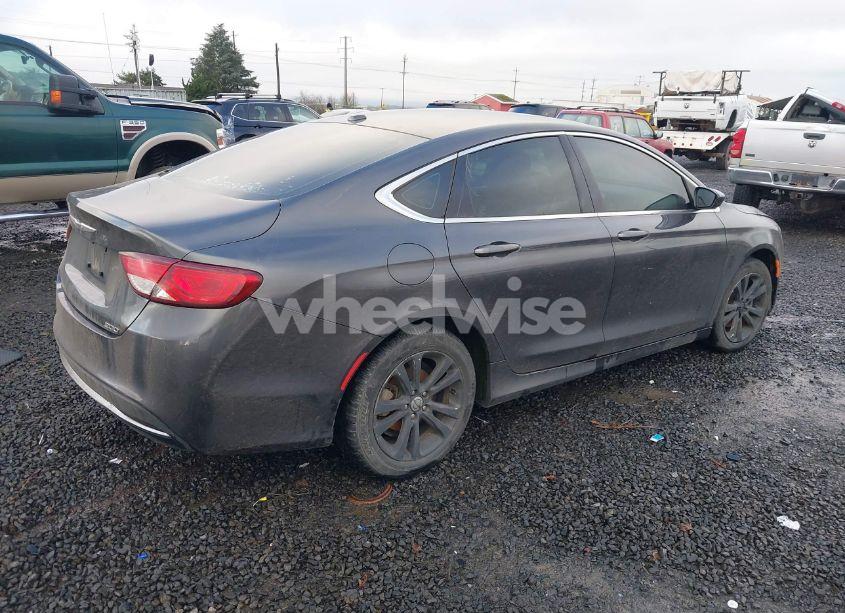Photo 4 of 2015 Chrysler 200 LIMITED (VIN 1C3CCCAB3FN741104)