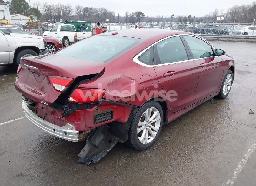 Photo 4 of 2015 Chrysler 200 LIMITED (VIN 1C3CCCAB3FN758016)