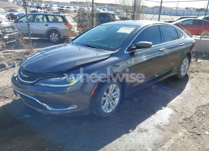 Photo 2 of 2016 Chrysler 200 LIMITED PLATINUM (VIN 1C3CCCAB3GN184650)