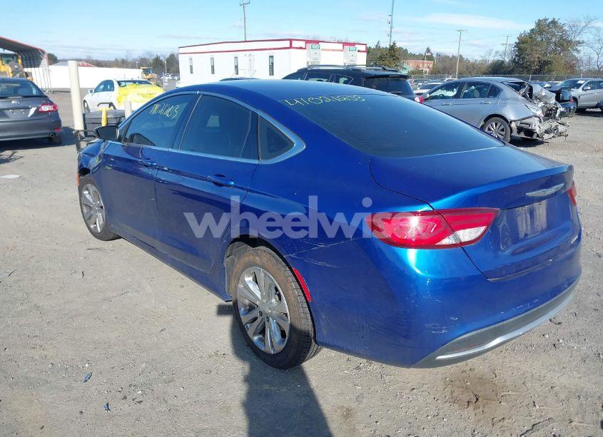 Photo 3 of 2015 Chrysler 200 LIMITED (VIN 1C3CCCAB4FN507599)