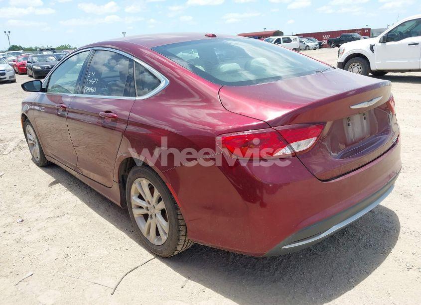 Photo 3 of 2015 Chrysler 200 LIMITED (VIN 1C3CCCAB4FN554647)