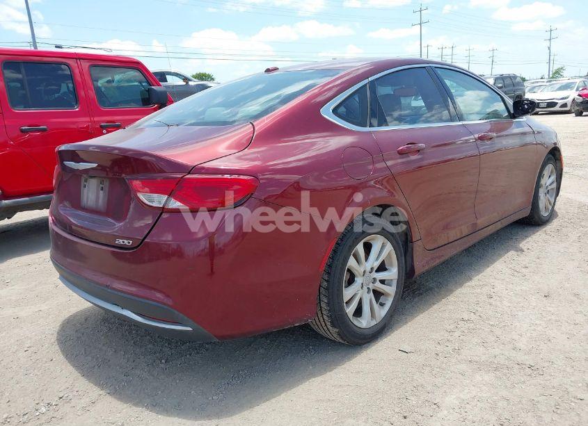 Photo 4 of 2015 Chrysler 200 LIMITED (VIN 1C3CCCAB4FN554647)