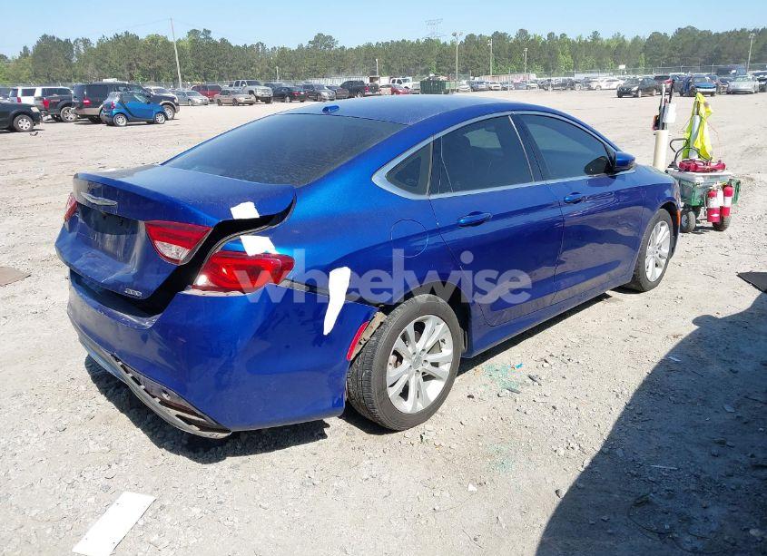 Photo 4 of 2015 Chrysler 200 LIMITED (VIN 1C3CCCAB4FN599703)