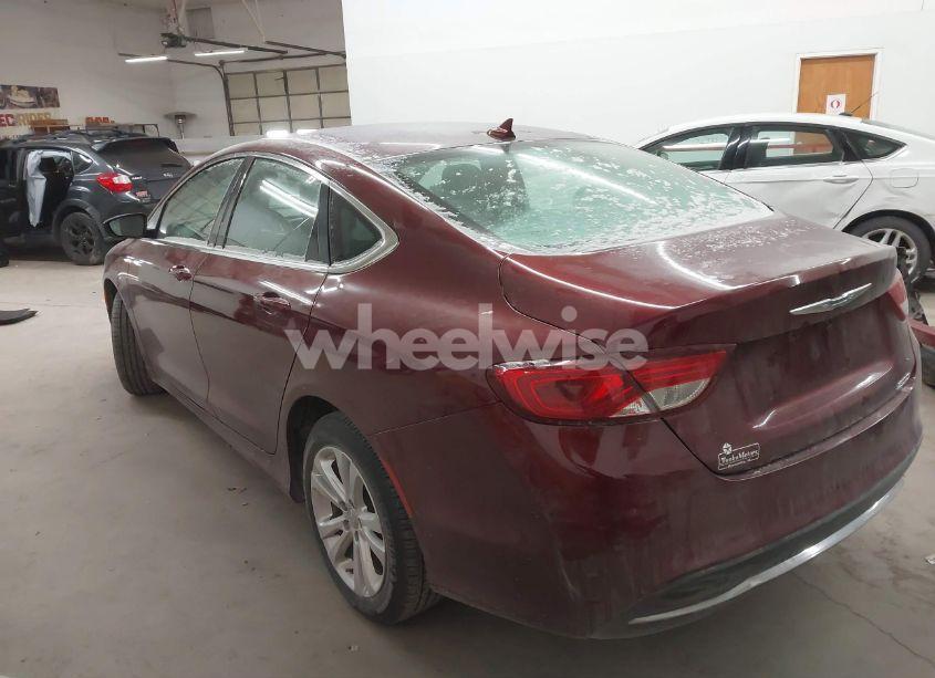 Photo 3 of 2015 Chrysler 200 LIMITED (VIN 1C3CCCAB4FN609078)