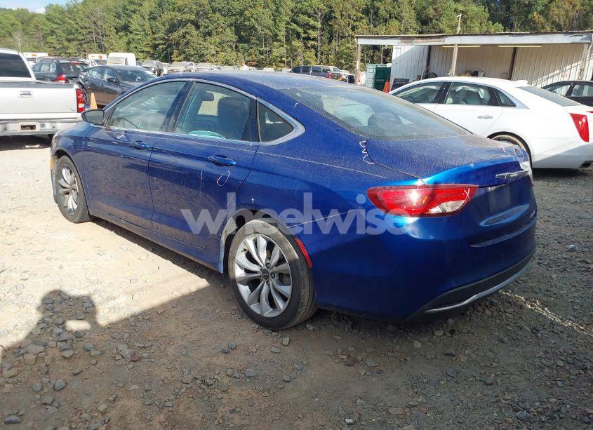 Photo 3 of 2015 Chrysler 200 LIMITED (VIN 1C3CCCAB4FN615303)