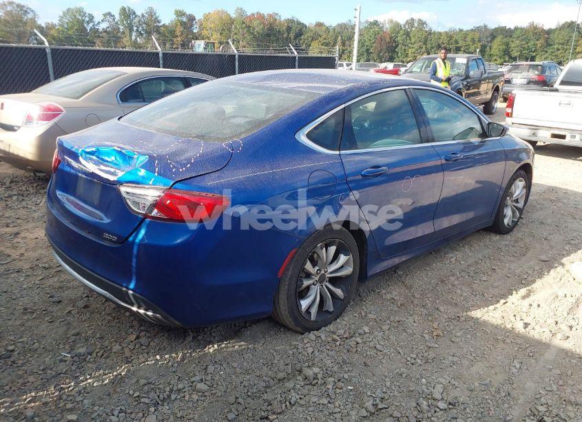 Photo 4 of 2015 Chrysler 200 LIMITED (VIN 1C3CCCAB4FN615303)