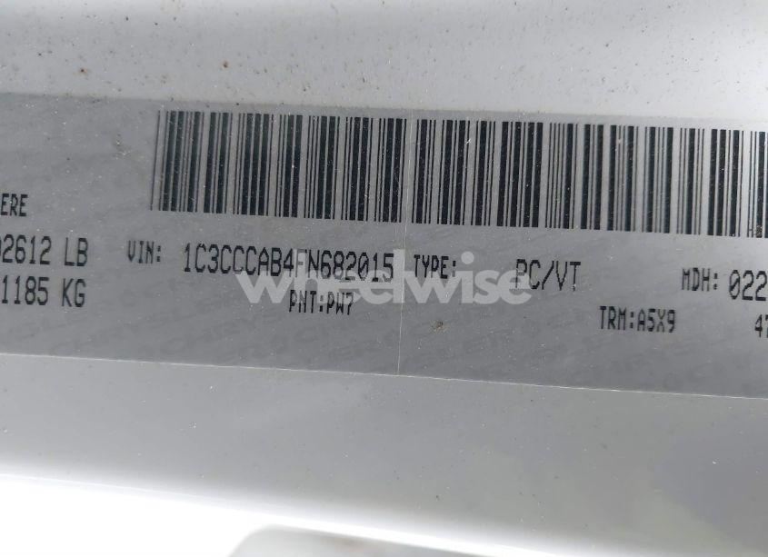 Photo 9 of 2015 Chrysler 200 LIMITED (VIN 1C3CCCAB4FN682015)