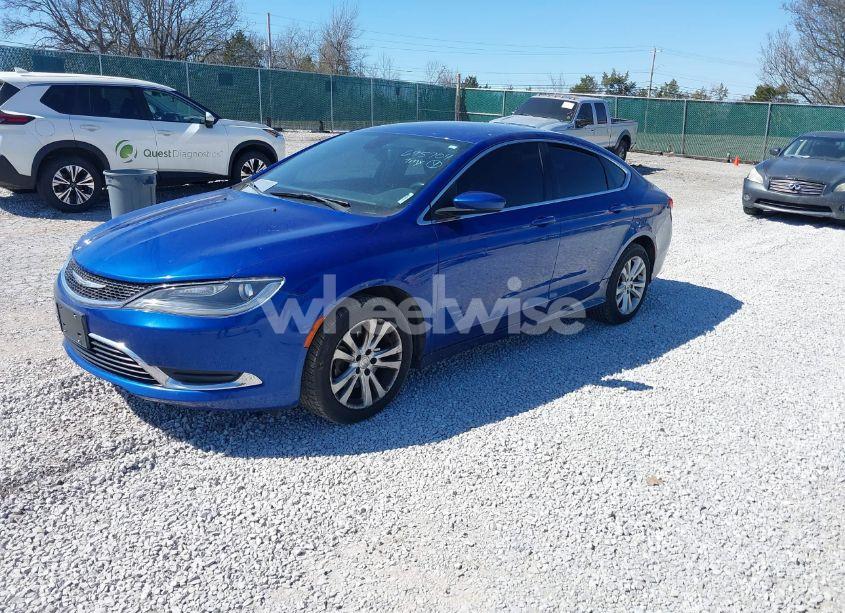 Photo 2 of 2015 Chrysler 200 LIMITED (VIN 1C3CCCAB4FN695704)
