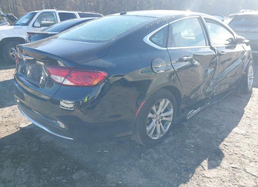 Photo 4 of 2015 Chrysler 200 LIMITED (VIN 1C3CCCAB4FN725980)