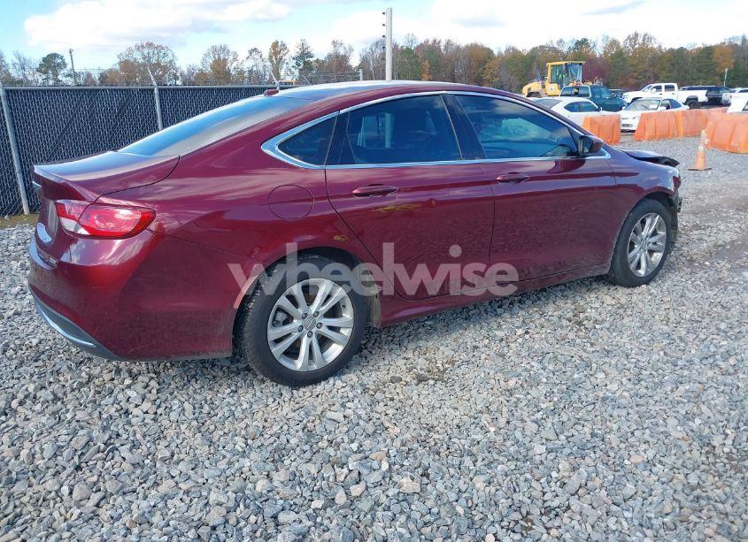 Photo 4 of 2016 Chrysler 200 LIMITED (VIN 1C3CCCAB4GN132458)
