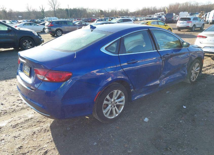 Photo 4 of 2016 Chrysler 200 LIMITED PLATINUM (VIN 1C3CCCAB4GN190909)