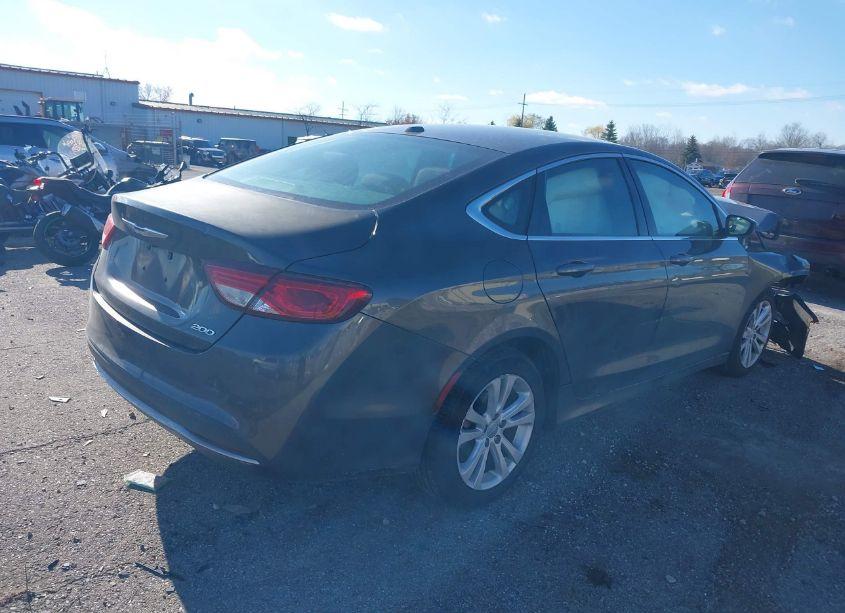 Photo 4 of 2015 Chrysler 200 LIMITED (VIN 1C3CCCAB5FN505134)