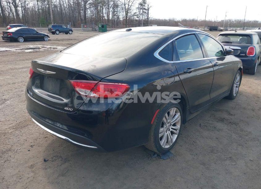 Photo 4 of 2015 Chrysler 200 LIMITED (VIN 1C3CCCAB5FN583123)