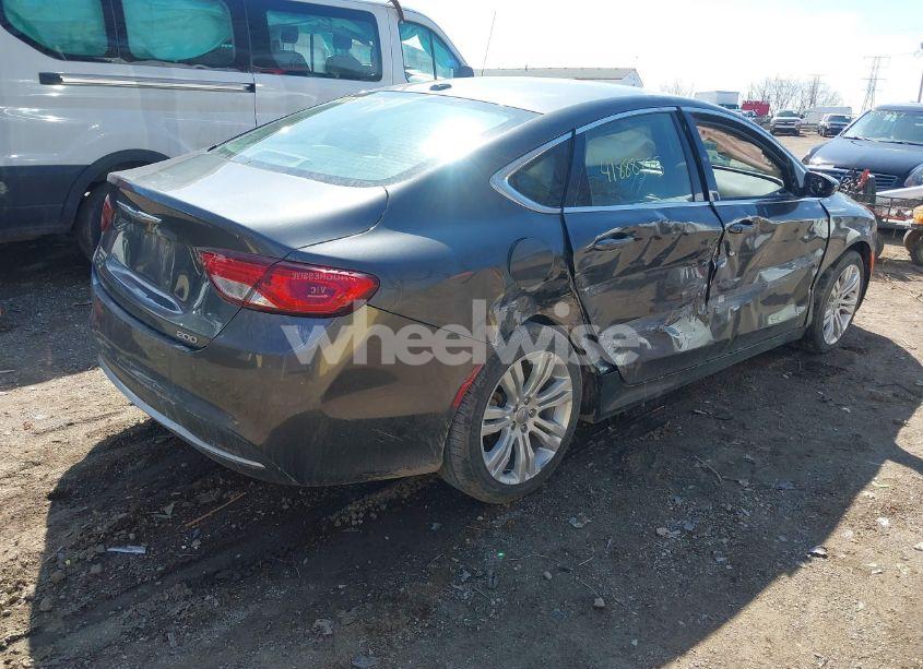 Photo 4 of 2015 Chrysler 200 LIMITED (VIN 1C3CCCAB5FN646513)