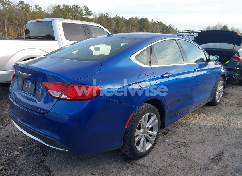 Photo 4 of 2015 Chrysler 200 LIMITED (VIN 1C3CCCAB5FN679253)