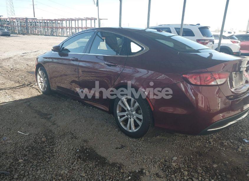 Photo 3 of 2015 Chrysler 200 LIMITED (VIN 1C3CCCAB5FN688163)