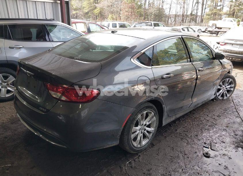 Photo 4 of 2015 Chrysler 200 LIMITED (VIN 1C3CCCAB5FN758681)