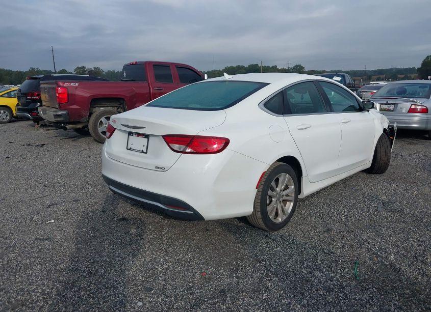 Photo 4 of 2016 Chrysler 200 LIMITED PLATINUM (VIN 1C3CCCAB5GN193740)