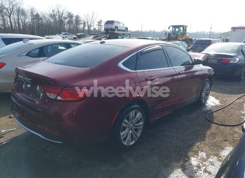 Photo 4 of 2015 Chrysler 200 LIMITED (VIN 1C3CCCAB6FN556125)