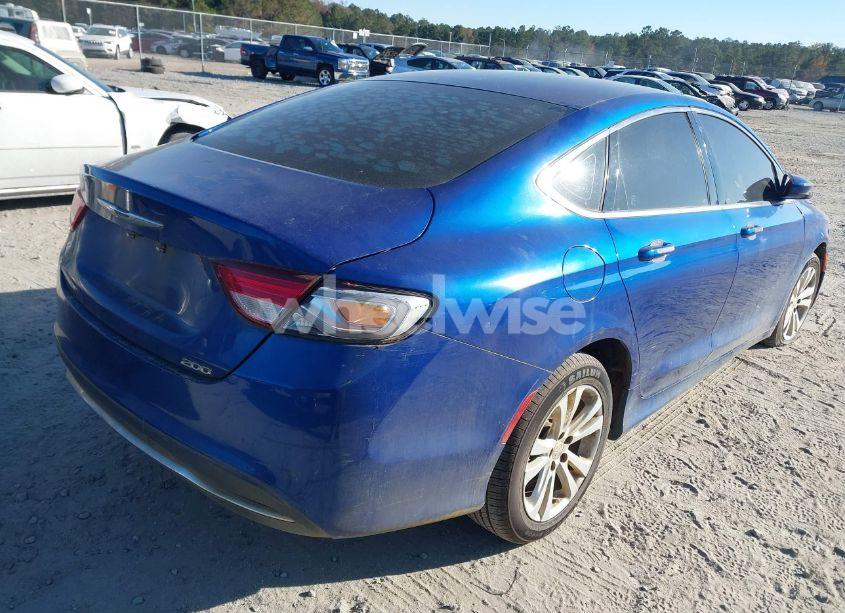 Photo 4 of 2015 Chrysler 200 LIMITED (VIN 1C3CCCAB6FN561051)