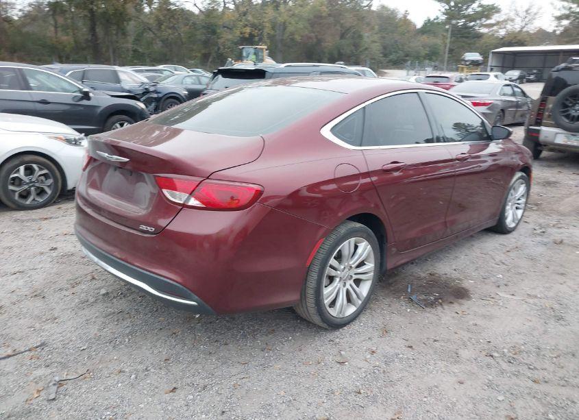 Photo 4 of 2015 Chrysler 200 LIMITED (VIN 1C3CCCAB6FN562684)