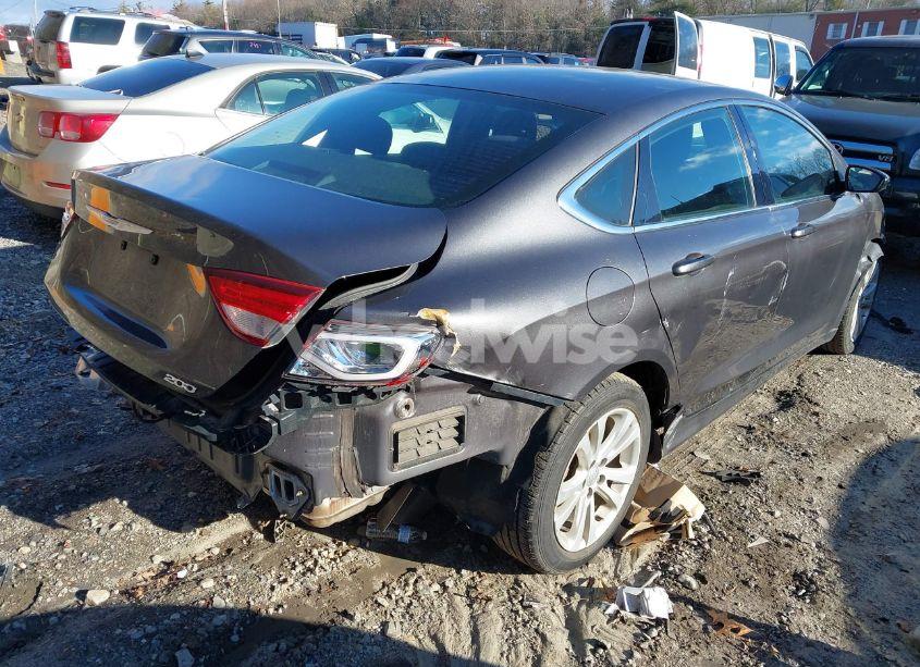 Photo 4 of 2015 Chrysler 200 LIMITED (VIN 1C3CCCAB6FN579551)