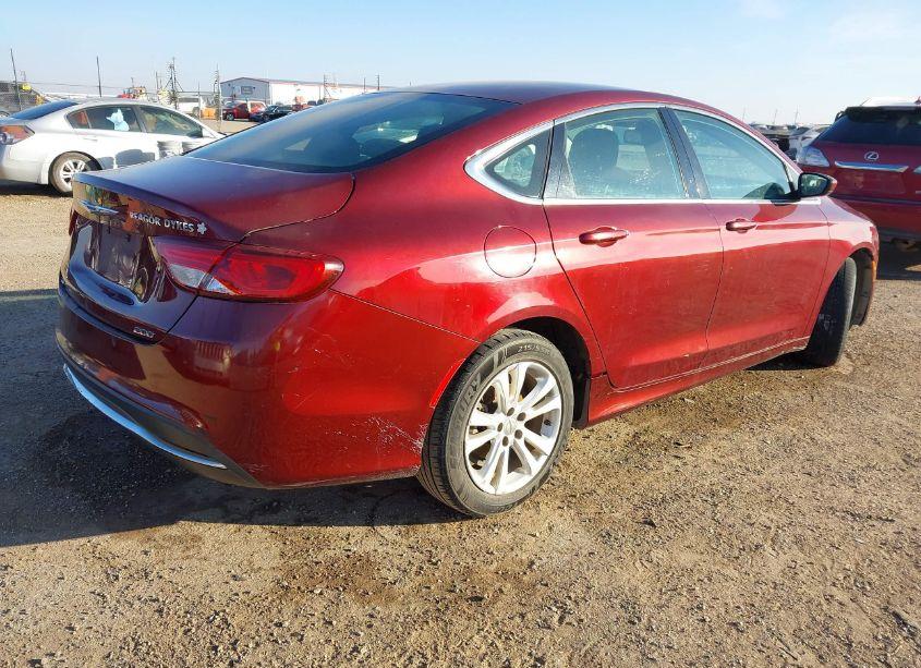 Photo 4 of 2015 Chrysler 200 LIMITED (VIN 1C3CCCAB6FN589870)