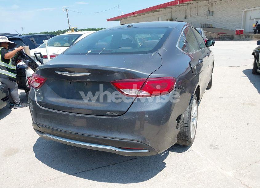 Photo 4 of 2015 Chrysler 200 LIMITED (VIN 1C3CCCAB6FN594048)