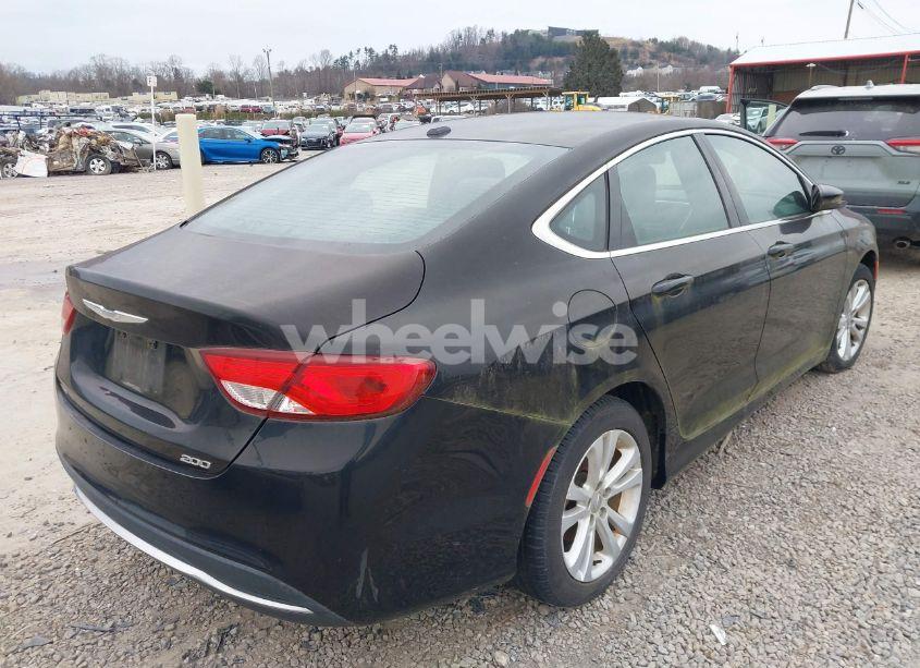 Photo 4 of 2015 Chrysler 200 LIMITED (VIN 1C3CCCAB6FN603718)