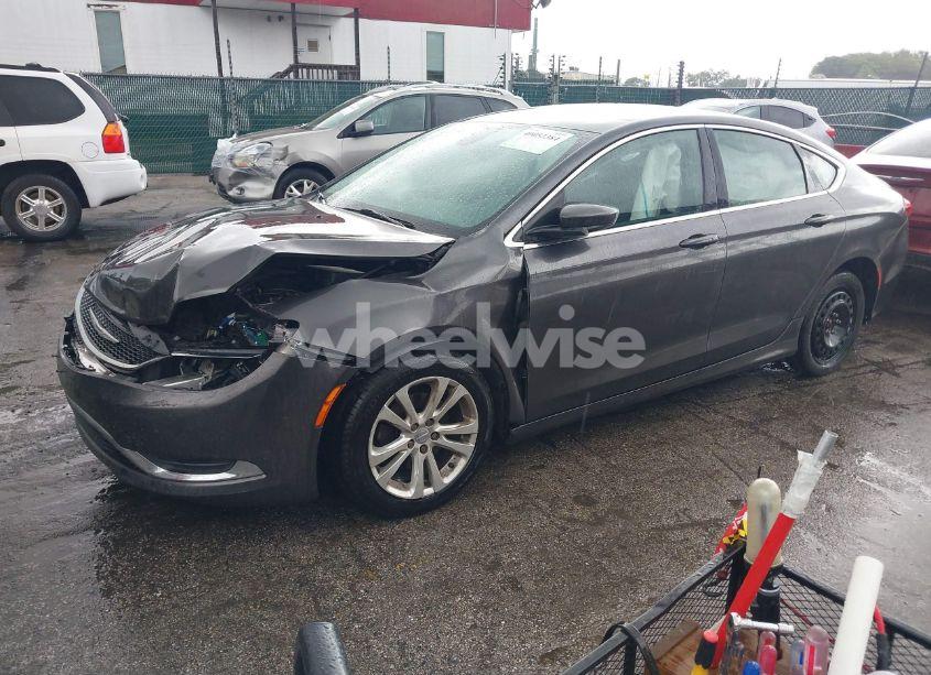 Photo 2 of 2015 Chrysler 200 LIMITED (VIN 1C3CCCAB6FN612466)