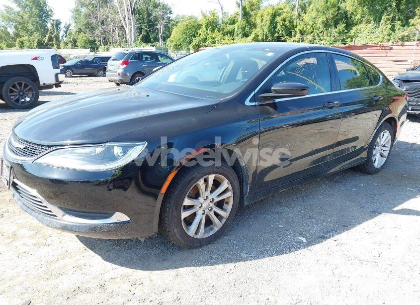 Photo 2 of 2015 Chrysler 200 LIMITED (VIN 1C3CCCAB6FN613228)