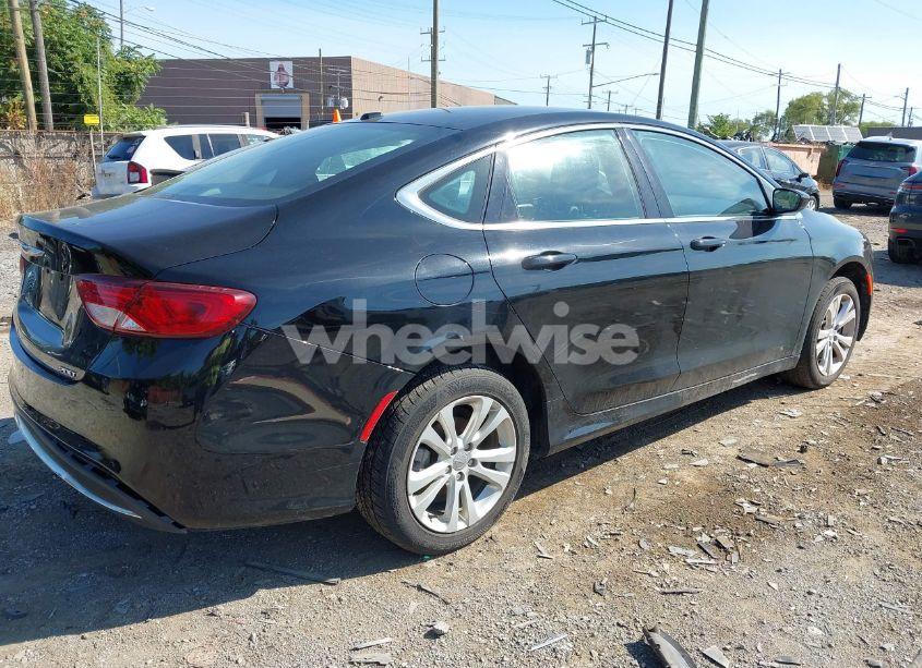 Photo 4 of 2015 Chrysler 200 LIMITED (VIN 1C3CCCAB6FN613228)