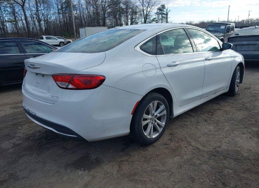 Photo 4 of 2015 Chrysler 200 LIMITED (VIN 1C3CCCAB6FN632569)