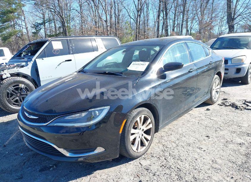 Photo 2 of 2015 Chrysler 200 LIMITED (VIN 1C3CCCAB6FN652711)