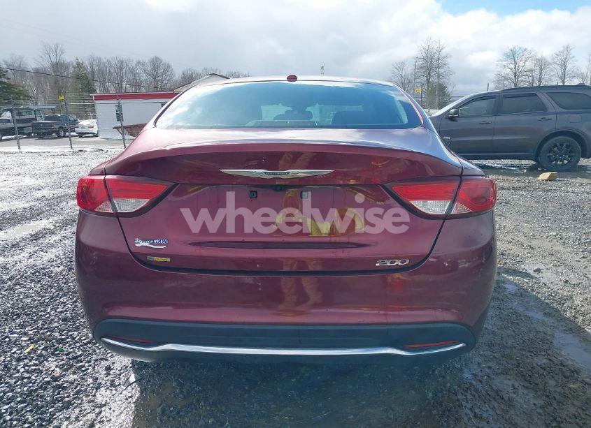 Photo 16 of 2015 Chrysler 200 LIMITED (VIN 1C3CCCAB6FN684798)
