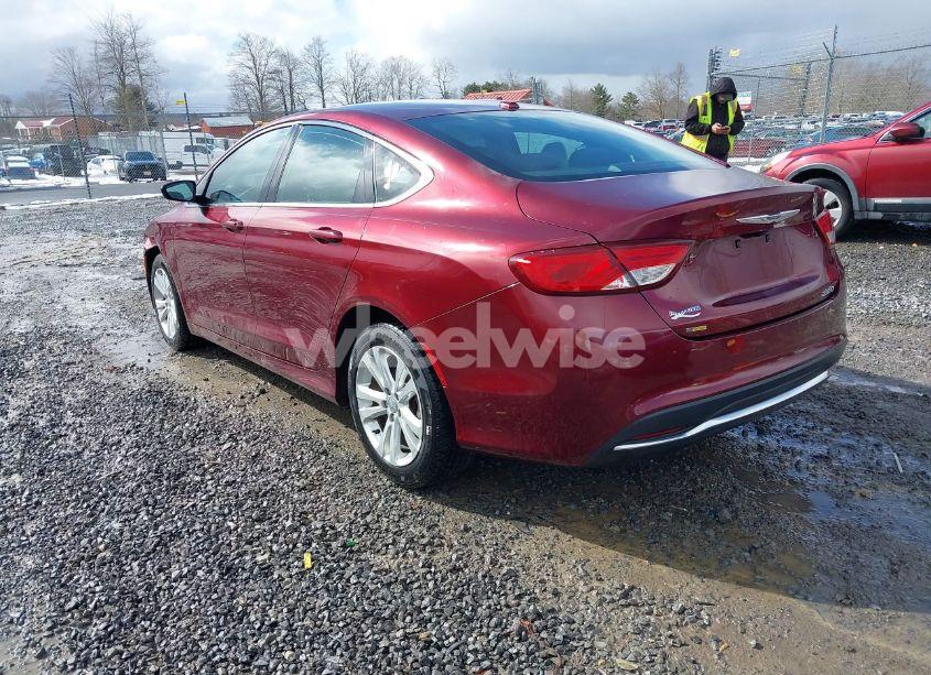 Photo 3 of 2015 Chrysler 200 LIMITED (VIN 1C3CCCAB6FN684798)