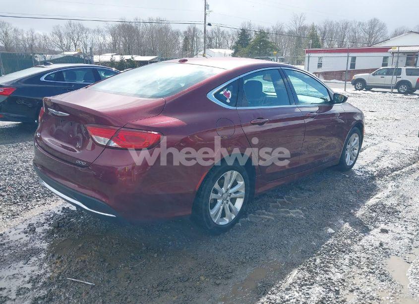 Photo 4 of 2015 Chrysler 200 LIMITED (VIN 1C3CCCAB6FN684798)