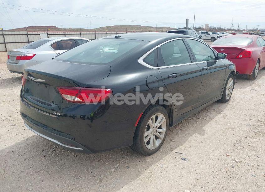 Photo 4 of 2015 Chrysler 200 LIMITED (VIN 1C3CCCAB6FN704824)